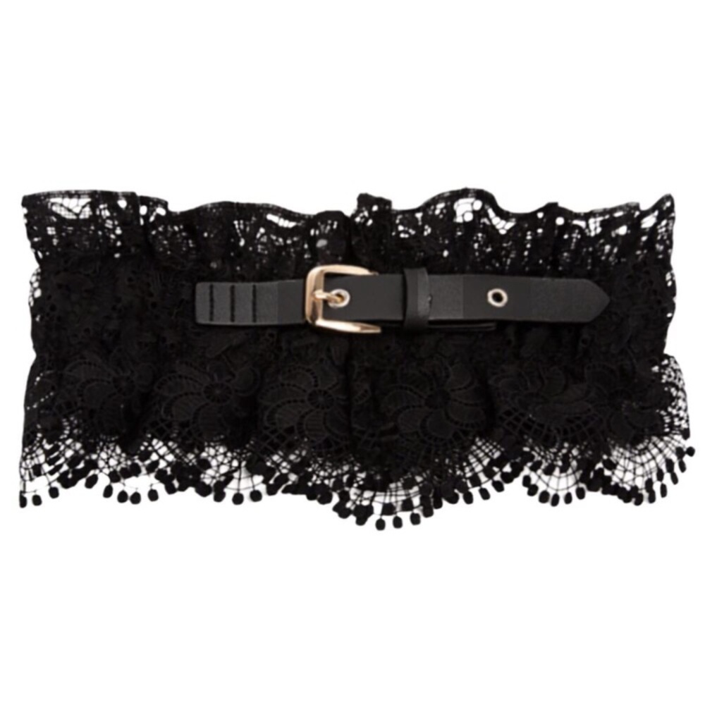 New Women's Lace Waist Belt Obi Bowknot Cinch Wide Corset Dress